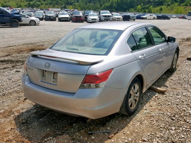 1HGCP26428A055460 - 2008 HONDA ACCORD LXP SILVER photo 4