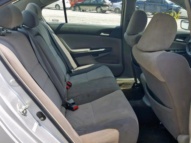 1HGCP26428A055460 - 2008 HONDA ACCORD LXP SILVER photo 6