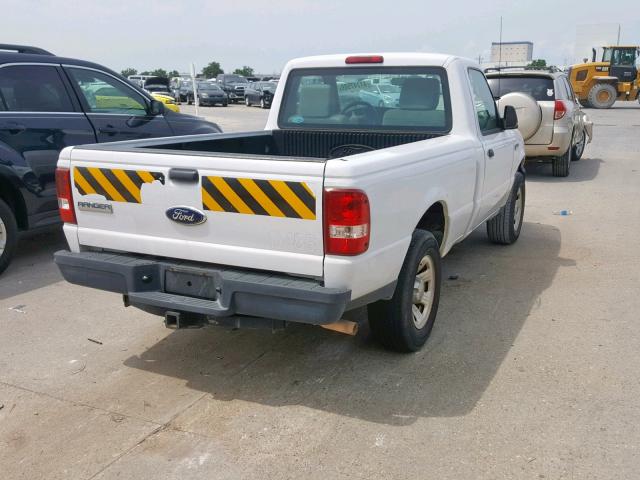 1FTKR1AD7BPA78453 - 2011 FORD RANGER WHITE photo 4