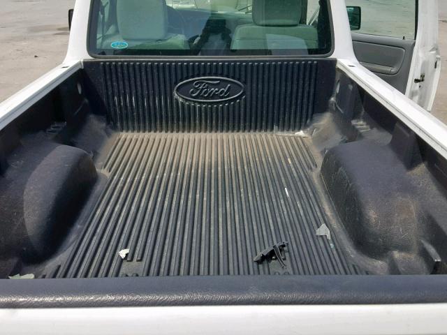 1FTKR1AD7BPA78453 - 2011 FORD RANGER WHITE photo 6