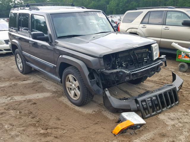 1J8HH48K96C269252 - 2006 JEEP COMMANDER BROWN photo 1