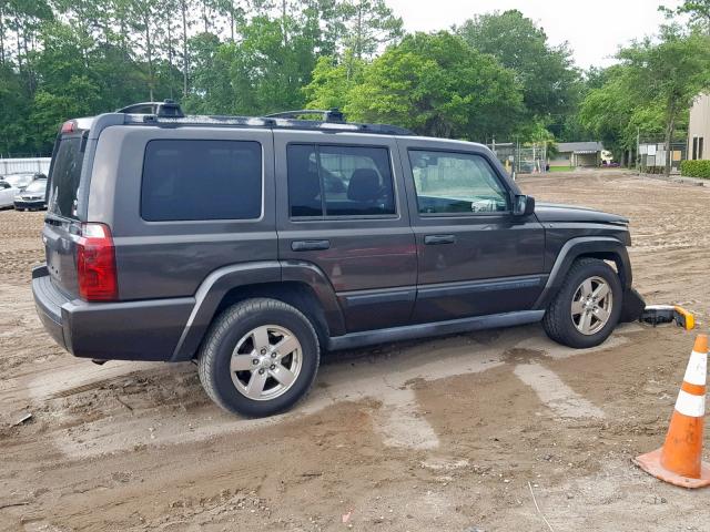 1J8HH48K96C269252 - 2006 JEEP COMMANDER BROWN photo 10