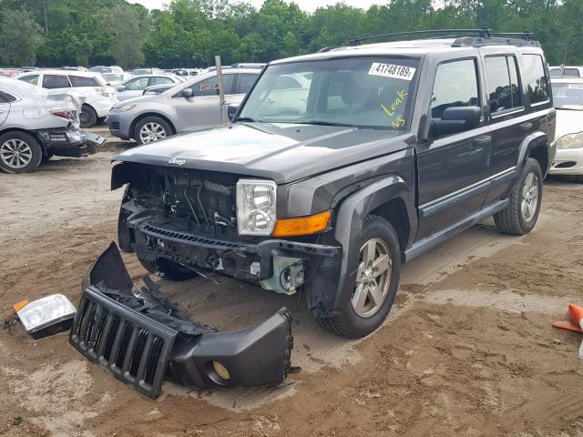 1J8HH48K96C269252 - 2006 JEEP COMMANDER BROWN photo 2