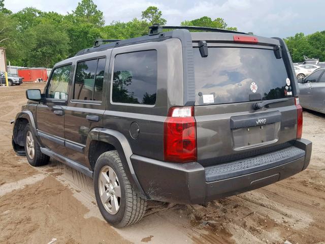 1J8HH48K96C269252 - 2006 JEEP COMMANDER BROWN photo 3