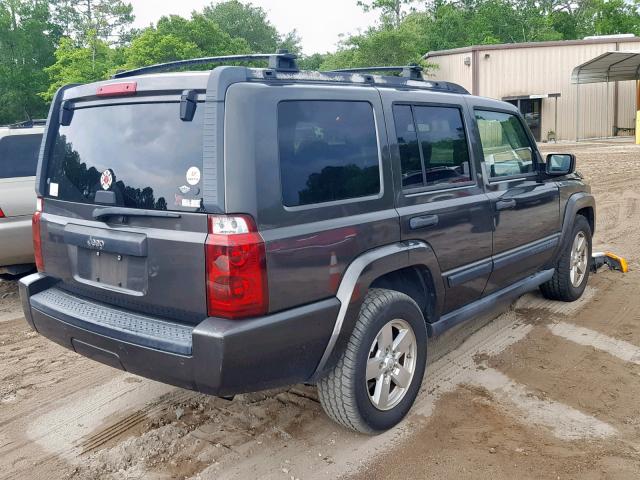 1J8HH48K96C269252 - 2006 JEEP COMMANDER BROWN photo 4