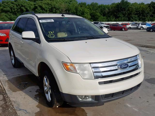 2FMDK48C58BA03158 - 2008 FORD EDGE SEL CREAM photo 1