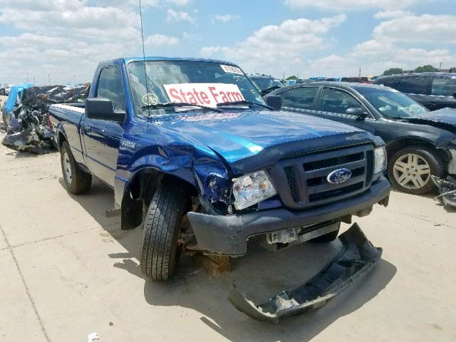 1FTKR1AD4APA22792 - 2010 FORD RANGER BLUE photo 1