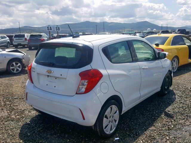 KL8CB6SAXHC729948 - 2017 CHEVROLET SPARK LS WHITE photo 4