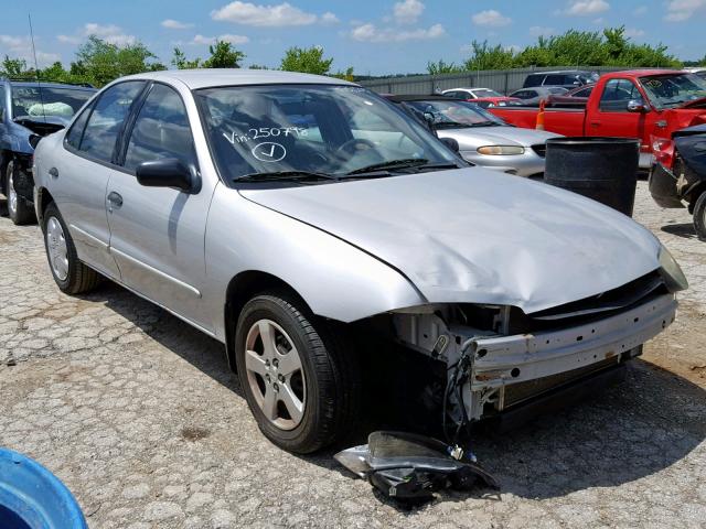 1G1JF52F447250798 - 2004 CHEVROLET CAVALIER L SILVER photo 1