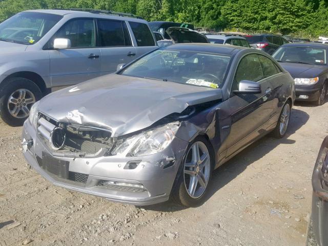 WDDKJ5KB7CF155430 - 2012 MERCEDES-BENZ E 350 GRAY photo 2