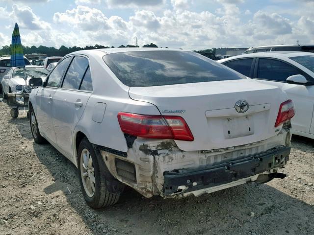 4T1BE46K97U517628 - 2007 TOYOTA CAMRY NEW WHITE photo 3