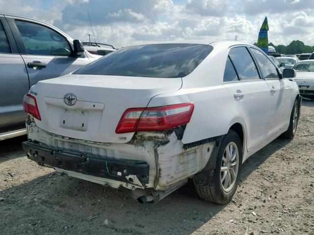 4T1BE46K97U517628 - 2007 TOYOTA CAMRY NEW WHITE photo 4