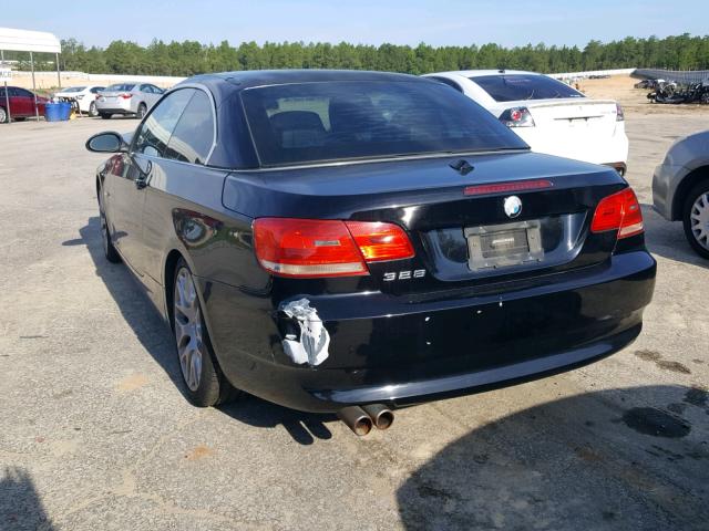 WBAWR33527PX79232 - 2007 BMW 328 I SULE BLACK photo 3