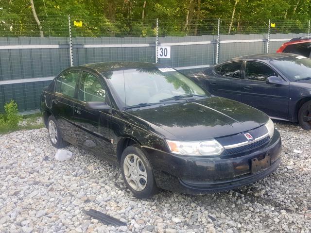 1G8AJ52F34Z212855 - 2004 SATURN ION LEVEL BLACK photo 1