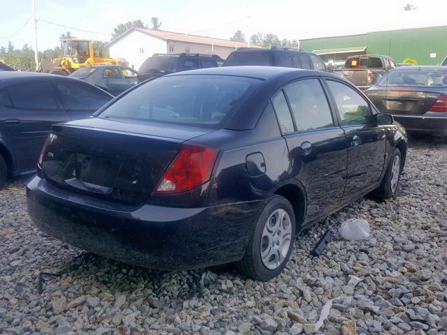 1G8AJ52F34Z212855 - 2004 SATURN ION LEVEL BLACK photo 4
