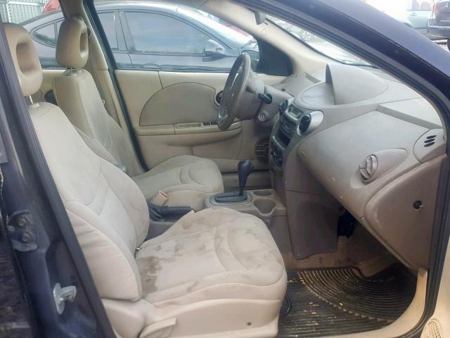 1G8AJ52F34Z212855 - 2004 SATURN ION LEVEL BLACK photo 5