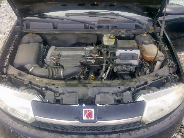 1G8AJ52F34Z212855 - 2004 SATURN ION LEVEL BLACK photo 7