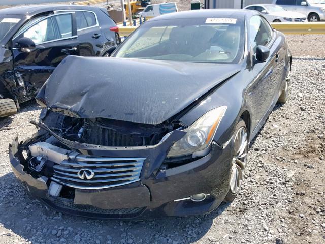 JN1CV6FE3BM951182 - 2011 INFINITI G37 BASE BLACK photo 2