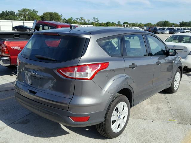 1FMCU0F72EUC34920 - 2014 FORD ESCAPE S GRAY photo 4