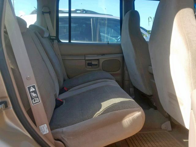 1FMZU34XXXUB30614 - 1999 FORD EXPLORER GOLD photo 6