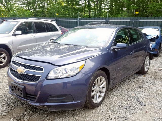 1G11D5SR1DF246312 - 2013 CHEVROLET MALIBU 1LT 蓝色 照片 2