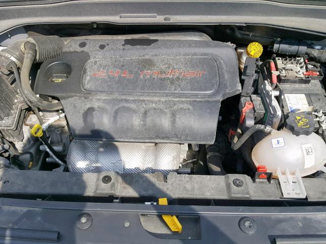 ZACCJAAT7FPB77740 - 2015 JEEP RENEGADE S ვერცხლისფერი ფოტო 7