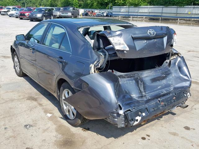 4T1BE46K67U604502 - 2007 TOYOTA CAMRY NEW GRAY photo 3