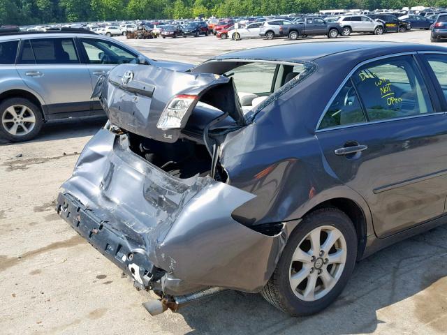 4T1BE46K67U604502 - 2007 TOYOTA CAMRY NEW GRAY photo 9