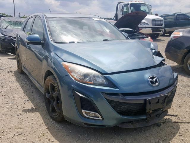 JM1BL1H59A1136595 - 2010 MAZDA 3 S BLUE photo 1