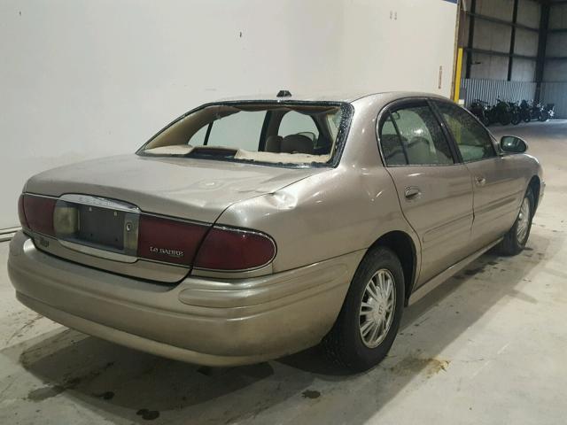 1G4HP52K04U138593 - 2004 BUICK LESABRE CU BEIGE photo 4