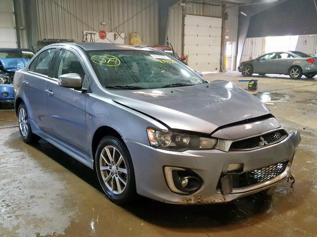 JA32U2FU8GU007170 - 2016 MITSUBISHI LANCER ES GRAY photo 1