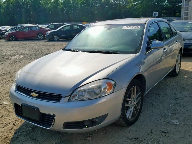 2G1WU583589168642 - 2008 CHEVROLET IMPALA LTZ SILVER photo 2