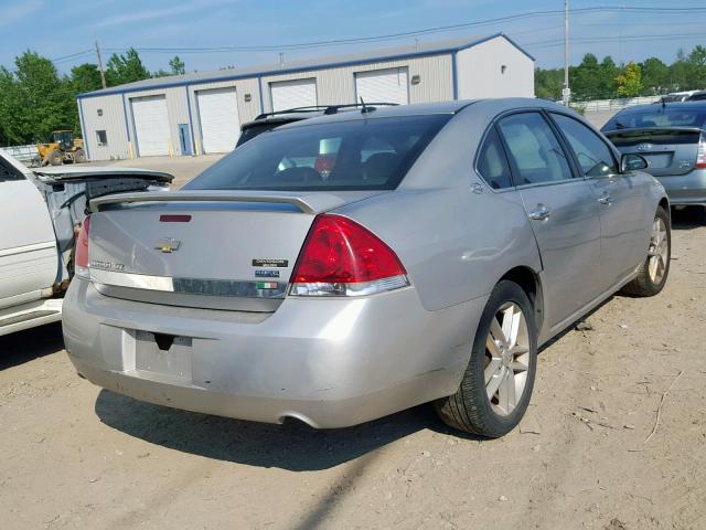 2G1WU583589168642 - 2008 CHEVROLET IMPALA LTZ SILVER photo 4