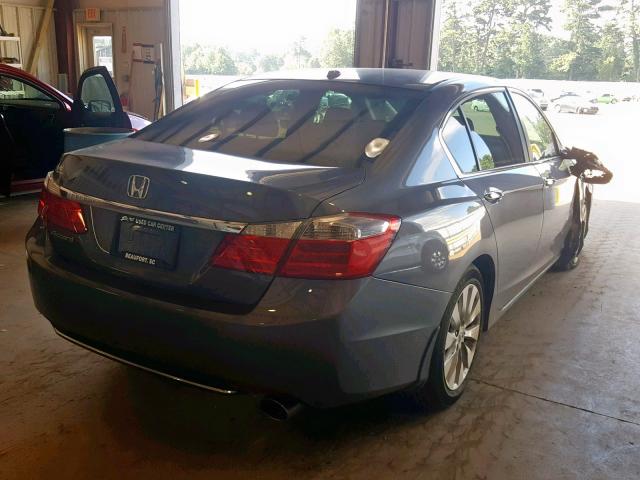 1HGCR2F87EA301430 - 2014 HONDA ACCORD EXL CHARCOAL photo 4