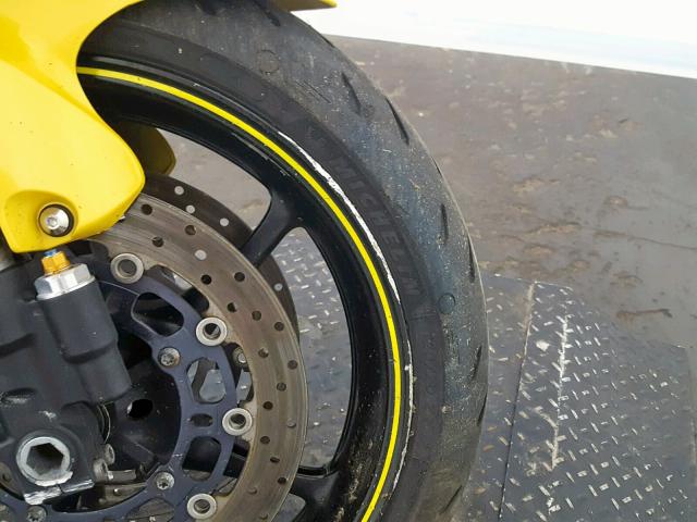 JYARJ16Y58A000858 - 2008 YAMAHA YZFR6 YELLOW photo 9