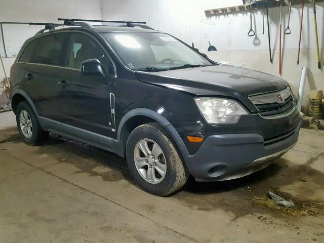 3GSDL43N48S506026 - 2008 SATURN VUE XE BLACK photo 1