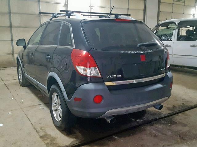 3GSDL43N48S506026 - 2008 SATURN VUE XE BLACK photo 3