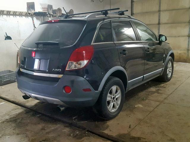 3GSDL43N48S506026 - 2008 SATURN VUE XE BLACK photo 4