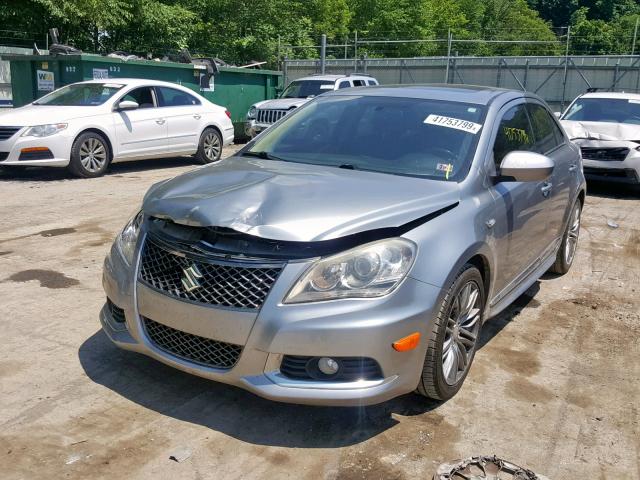 JS2RF9A65B6110481 - 2011 SUZUKI KIZASHI SP SILVER photo 2