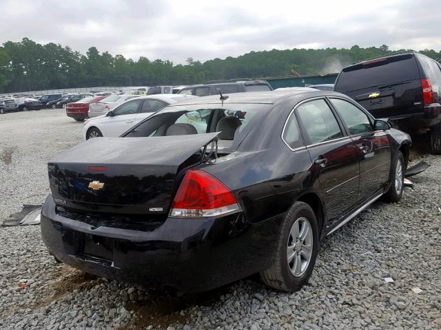 2G1WA5E34F1125385 - 2015 CHEVROLET IMPALA LIM BLACK photo 4