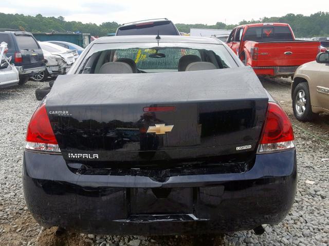 2G1WA5E34F1125385 - 2015 CHEVROLET IMPALA LIM BLACK photo 9