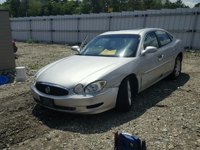 2G4WE587X61279136 - 2006 BUICK LACROSSE C SILVER photo 2