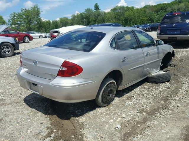 2G4WE587X61279136 - 2006 BUICK LACROSSE C SILVER photo 4