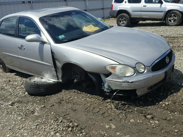 2G4WE587X61279136 - 2006 BUICK LACROSSE C SILVER photo 9