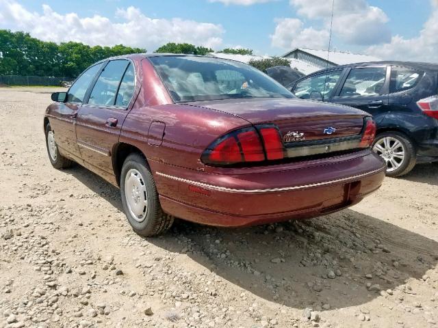 2G1WL52M7V9202452 - 1997 CHEVROLET LUMINA BAS PURPLE photo 3