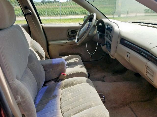 2G1WL52M7V9202452 - 1997 CHEVROLET LUMINA BAS PURPLE photo 5