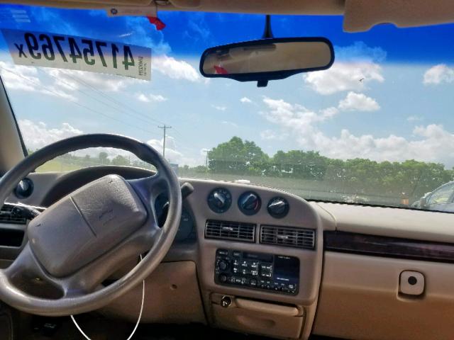 2G1WL52M7V9202452 - 1997 CHEVROLET LUMINA BAS PURPLE photo 9