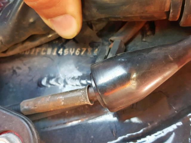 1HD1FCW145Y678407 - 2005 HARLEY-DAVIDSON FLHTCUI RED photo 10