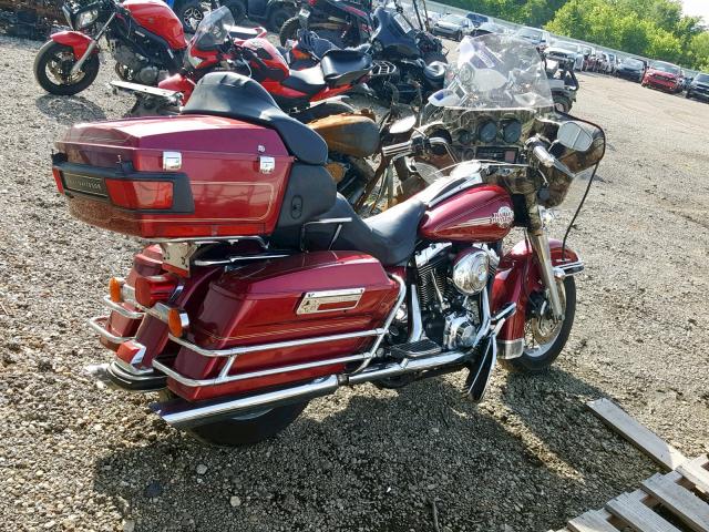 1HD1FCW145Y678407 - 2005 HARLEY-DAVIDSON FLHTCUI RED photo 4