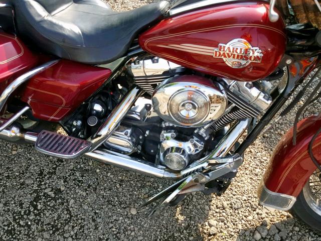 1HD1FCW145Y678407 - 2005 HARLEY-DAVIDSON FLHTCUI RED photo 7